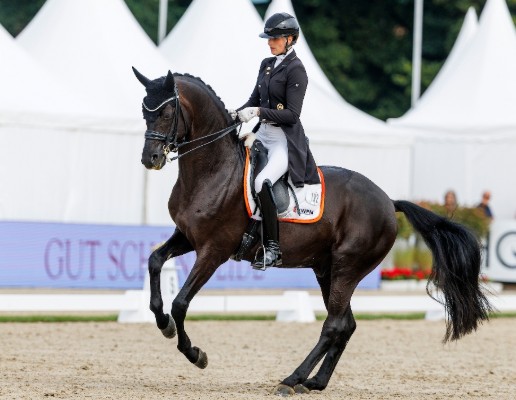 Most wanted Nero by Bellin with Leonie Richter. Photo: Sportfoto Lafrentz