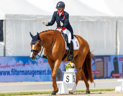 Quinn G and Fiona Bigwood won the qualifier for seven-year-olds. Photo: Sportfoto Lafrentz